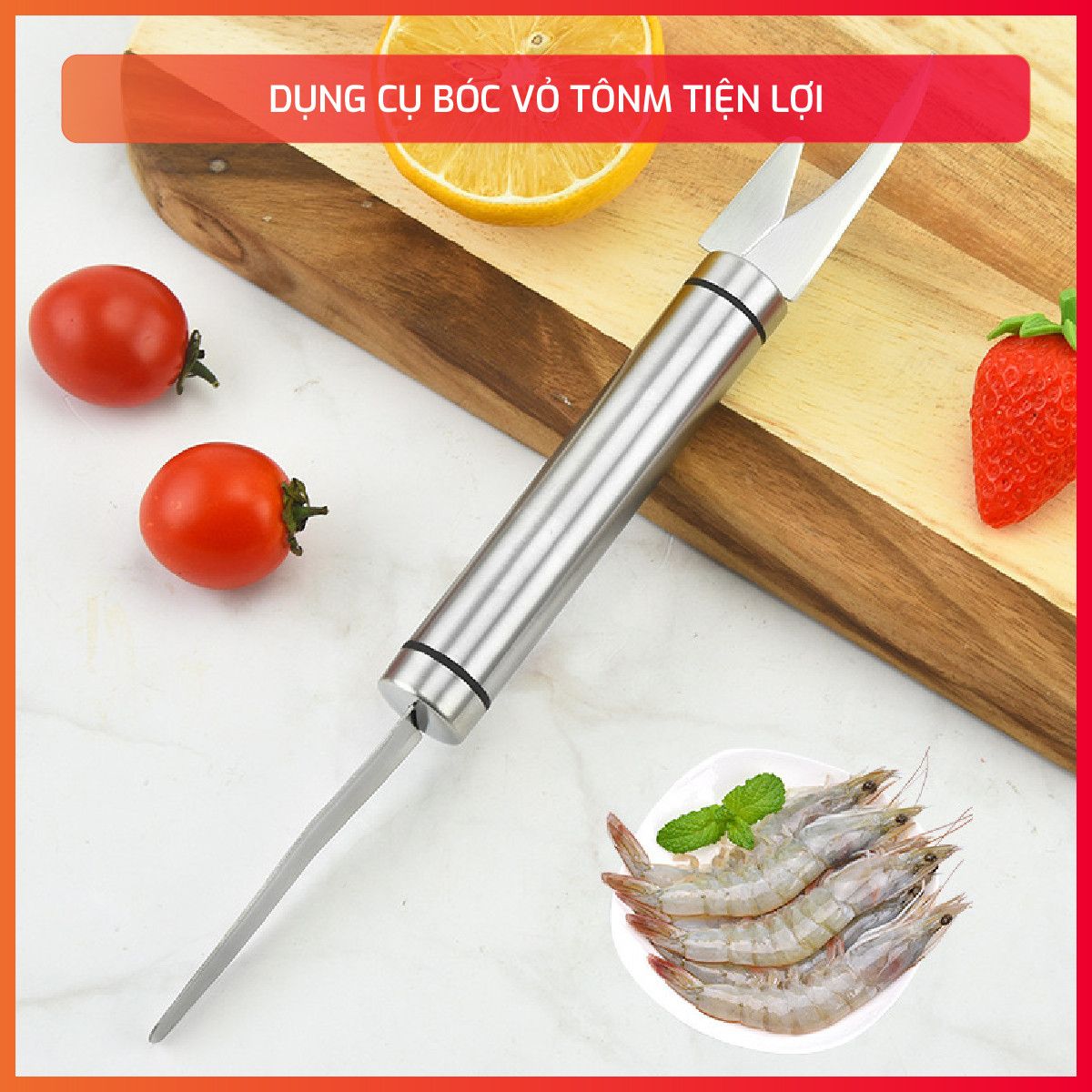 DỤNG CỤ BÓC VỎ RUỘT TÔM SET 3 CÁI